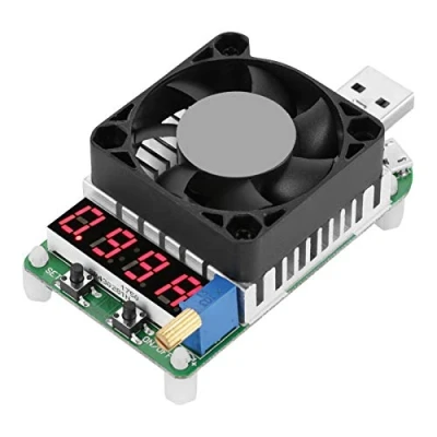 Afbeelding van Akozon USB Laadtester Module Power Meter Tester, opladen, Ontladingstester, LD35 Elektronische Last Digitale Display Batterij Test Instelbare Weerstand Spanning Stroom