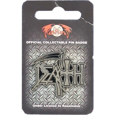 Afbeelding van Death Logo Badge Pin Officiële Merchandise