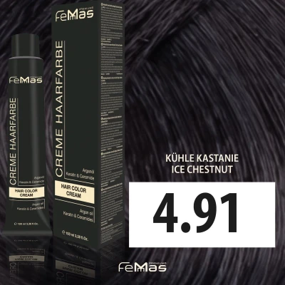 Afbeelding van Femmas (4.91) Haarverf Medium goudbruin 100ml