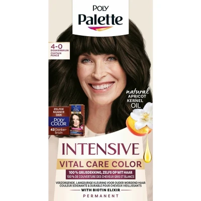 Afbeelding van 3x Poly Palette Vital Care 4 0 Donkerbruin