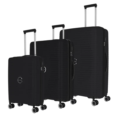 Afbeelding van Travelite Orbita 4 wielen Kofferset 3 delig met uitbreidingsplooi