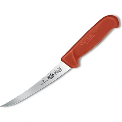 Afbeelding van Victorinox, Coltello Disossatore da Cucina Fibrox, manico ergonomico, 15 cm, rood