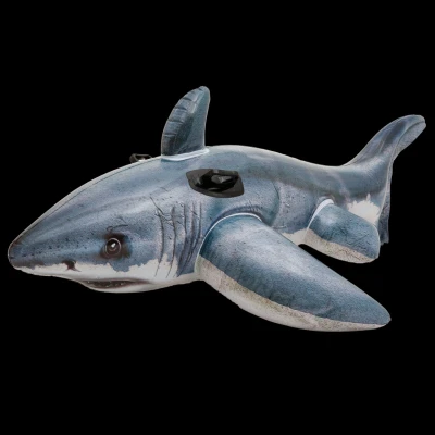 Afbeelding van Intex Great White Shark Ride On Opblaasdier Print Fun