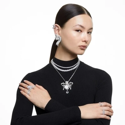 Afbeelding van Swarovski 5661257 Matrix Tennis Zilverkleur Ketting
