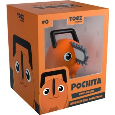 Afbeelding van Youtooz Chainsaw Man Vinyl Figure Pochits Happy 6 cm Beeld