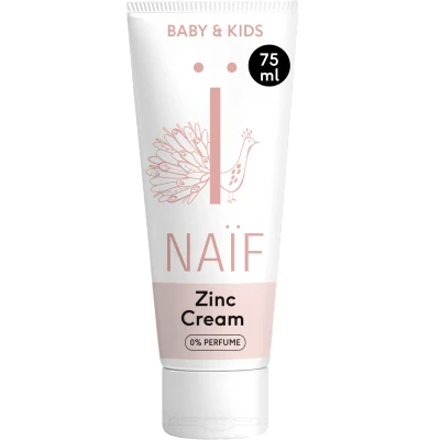 Afbeelding van Naïf Diaper Cream parfumvrij voor baby &amp; kids 75 ml