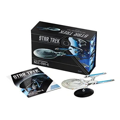 Afbeelding van Star Trek U.S.S Enterprise NCC 1701 E Starship (Box Display Edition) Officiële Sterrenschepen Collectie door Eaglemoss Collections