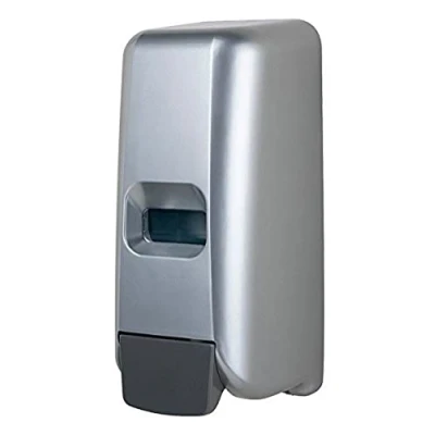 Afbeelding van MediQo line foam zeepdispenser 1000ml handbedienbaar PQHandFM RVS look