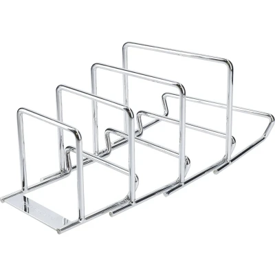Afbeelding van KitchenCraft MasterClass Smart Space Uitklapbaar Pannenrek / Houder voor Steelpandeksels ‎15,5 x 12,1 12 Centimeter