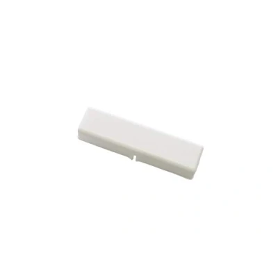 Afbeelding van GARDINIA Gordijnrailverbinder, ideaal voor geleiderail, het verbinden van aluminium rails 13 mm, 6 cm lang, kunststof, wit
