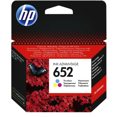 Afbeelding van HP 652 (F6V24AE) Inktcartridge 3 kleuren