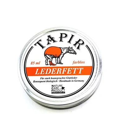 Afbeelding van Tapir Leervet voor belaste glad leer natuur 85 ml