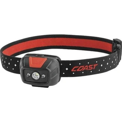 Afbeelding van COAST FL19 HOOFDLAMP DIMBAAR ROOD/WIT LICHT 320 LUMEN