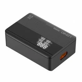 Afbeelding van LDNIO 4 poorts 65W PD QC 2xUSB C en A Mac oplader met display.