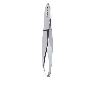 Afbeelding van Beter TWEEZERS with straight tip chrome plated 1 pz