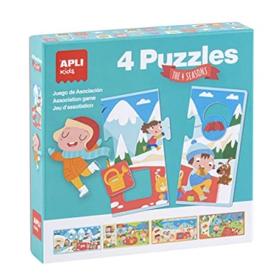 Afbeelding van APLI Kids Puzzels, kleur (17895)