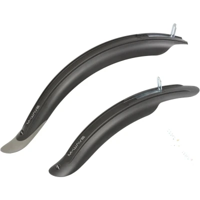 Afbeelding van M Wave spatborden set Mud Max Kids 16/20 inch zwart