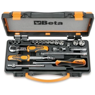 Afbeelding van Beta Doppendoos met 13 zeskant dopsleutels en 8 toebehoren 900/C13 009000954
