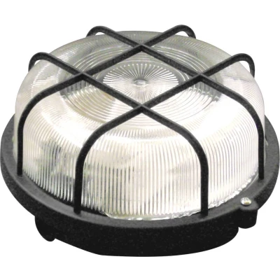 Afbeelding van Müller Licht Rund Lamp voor vochtige ruimte E27 Zwart