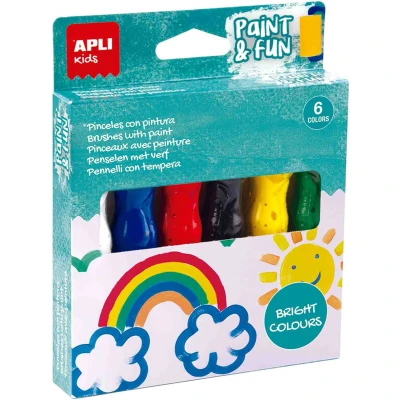 Afbeelding van Levendige gekleurde gouaches, 14 ml, 6U