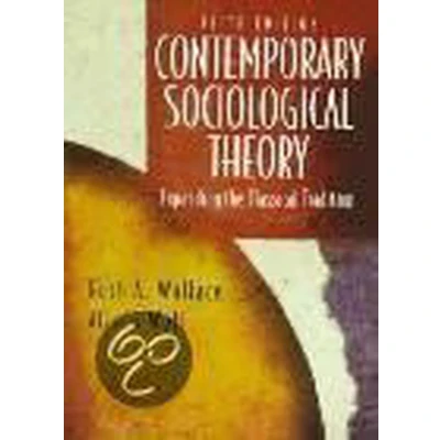 Afbeelding van Contemporary Sociological Theory