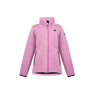 Afbeelding van Gebreid fleecejack DREIMASTER 92 / Snoeproze Melange 280 100% Polyester