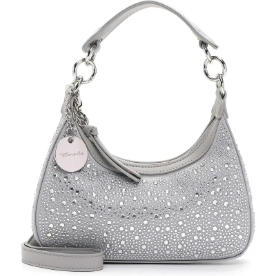 Afbeelding van Tamaris TAS Fleur Schoudertas lightgrey, Dames, Maat: One Size, Lightgrey