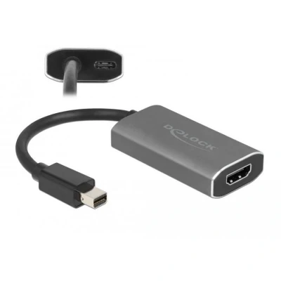 Afbeelding van Delock Aktiver mini DisplayPort 1.4 zu HDMI Adapter 8K mit HDR Funktio