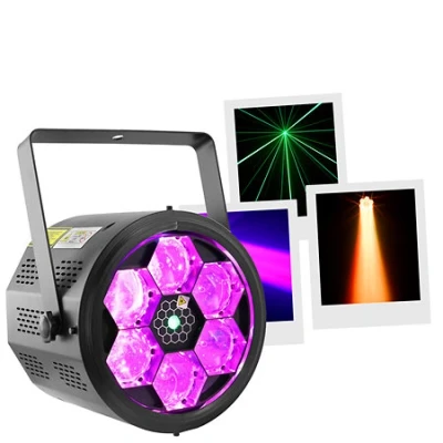 Afbeelding van Boomtone DJ Bee Fx laser wash lichteffect met