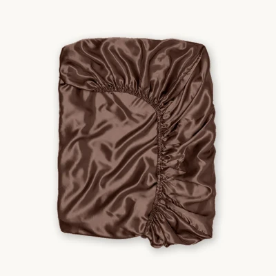Afbeelding van Hoeslaken Satijn Luxurious Brons Y NOT Bestel nu heel makkelijk online 140 x 200