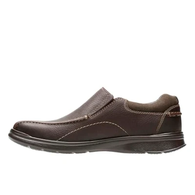 Afbeelding van Clarks Heren Cotrell Step Loafer, Braun Bruin Olieachtig Leer, 41.5 EU