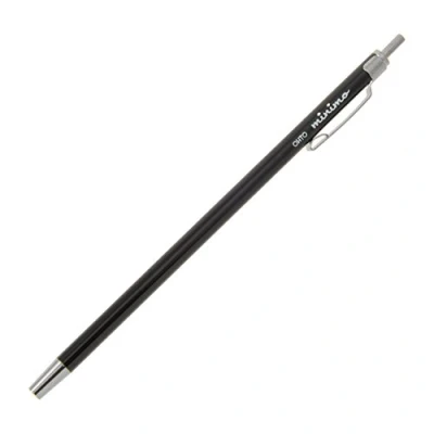 Afbeelding van Ohto Minimo Ball Point Pen In Card Case Zwart