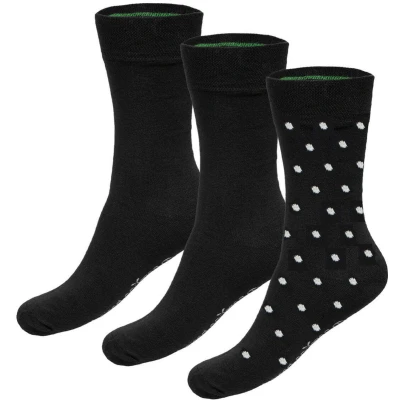 Afbeelding van Bamboo Basics 3 paar unisex sokken BEAU 46 Zwart