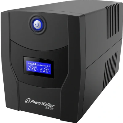 Afbeelding van PowerWalker VI 1500 STL UPS 4 AC uitgang(en) Line Interactive VA 900 W