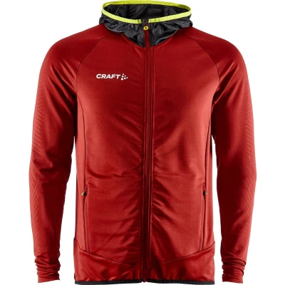 Afbeelding van Trainingsjack Craft Men Extend Full Zip Rhubarb L
