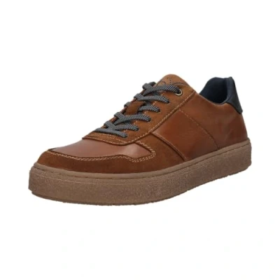 Afbeelding van bugatti Sneakers laag, Heren, Maat: 41, Cognac Leer