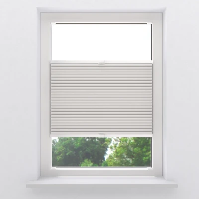 Afbeelding van Plissegordijn 25 mm Thermo White 100x240cm (Wit)