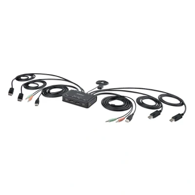 Afbeelding van StarTech.com C2 DD46 UA2 CBL KVM switch Zwart