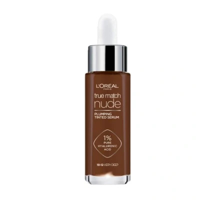 Afbeelding van L&#039;Oréal True Match Nude Tinted Serum Foundation 10 12 Very Deep