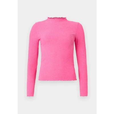 Afbeelding van Onlemma L/S High Neck Top Noos JRS, roze yarrow, XS