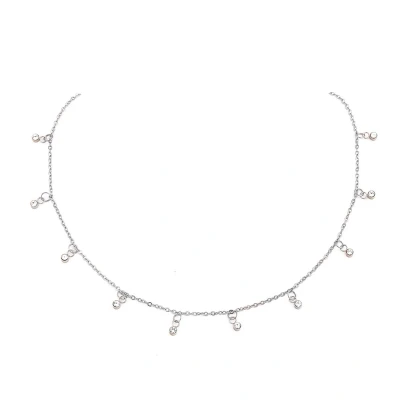 Afbeelding van Victorious Dames Ketting Zilver Model: Glitter