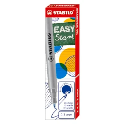Afbeelding van Rollerpenvulling STABILO Easyoriginal fijn blauw doosje à 3 stuks