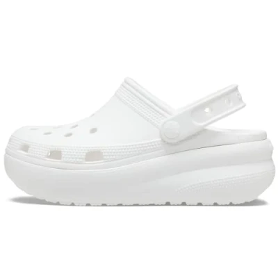 Afbeelding van Crocs Classic Cutie Clog K uniseks kind Klomp Klompen, Wit, 28/29 EU