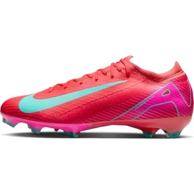 Afbeelding van Nike Performance ZOOM Vapor 16 PRO FG Voetbalschoenen met kunststof noppen, Maat: 45, Ember glow/aurora green Textiel/ synthetisch