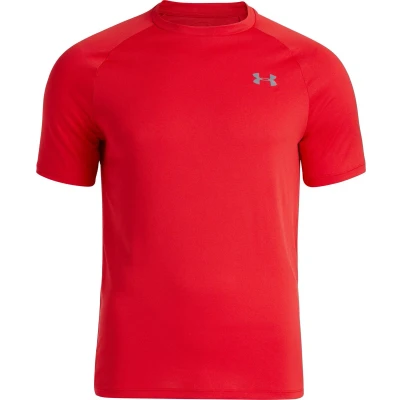 Afbeelding van Under Armour UA TECH 2.0 SS TEE Tshirt basic, Heren, Maat: XL, Red/graphite