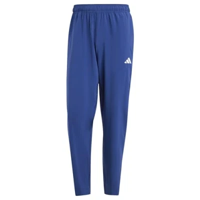 Afbeelding van adidas Performance Train Essentials Training Pants Trainingsbroek, Heren, Maat: XXL, Dark blue/white