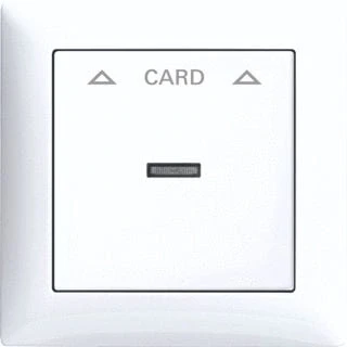 Afbeelding van Abb busch jaeger balance si afdekking voor cardschakelaar sokkel 2025 u kaarten 54x86mm alpinwit 2cka001710a4067