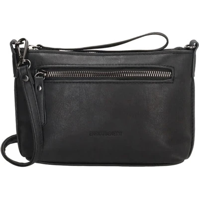 Afbeelding van Enrico Benetti Schoudertasje/Clutch Zoë Zwart