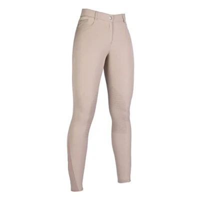Afbeelding van HKM Rijbroek Sunshine Siliconen Kniestukken Beige 34