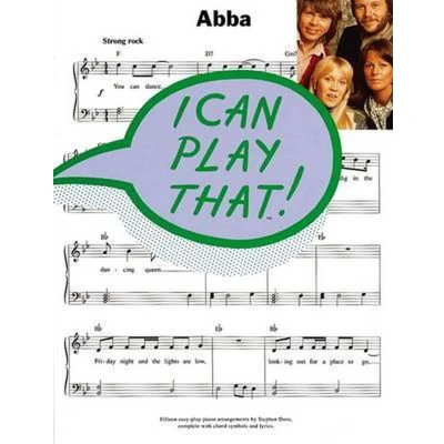 Afbeelding van Wise Publications I Can Play That! Abba voor piano/keyboard, zang en gitaar